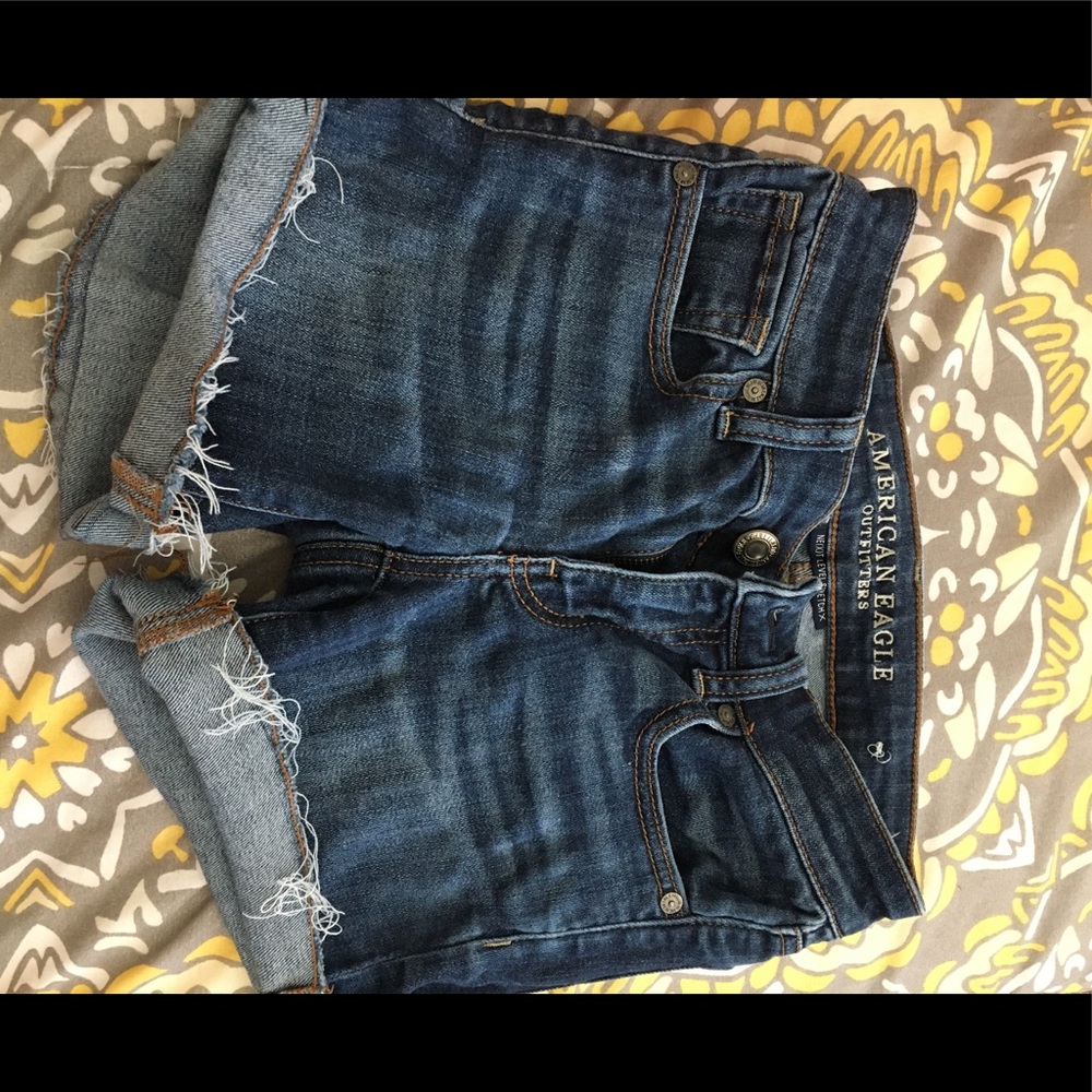 American Eagle midi next level stretch shorts